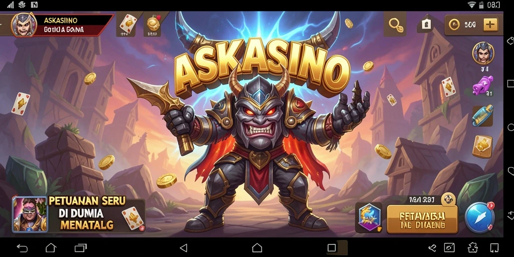 Gameplay seru dari ASKASINO yang menjelajahi dunia petualangan