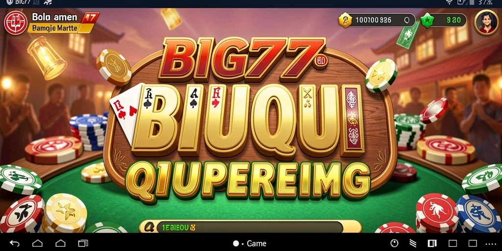 Gameplay seru menampilkan kompetisi QiuQiu yang menarik.
