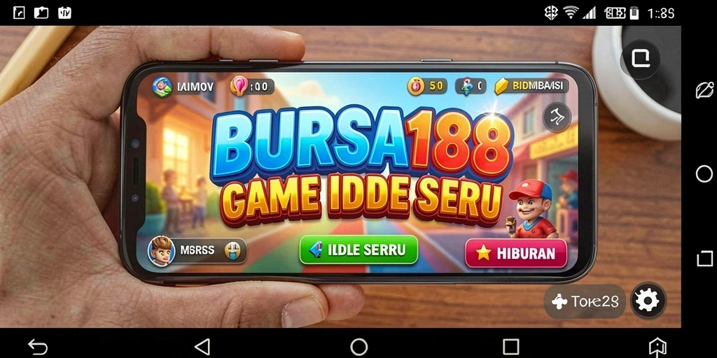 Tangkapan layar BURSA188 menunjukkan keseruan gameplay Idle yang menarik.