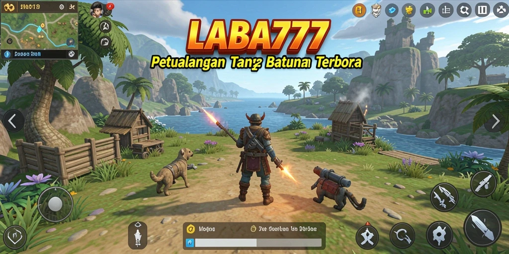 Screenshot menampilkan dunia luas dalam LABA777 dengan pemandangan yang menakjubkan.