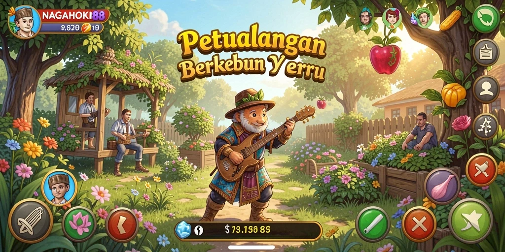 Pengalaman berkebun seru dan menyenangkan di NAGAHOKI88.