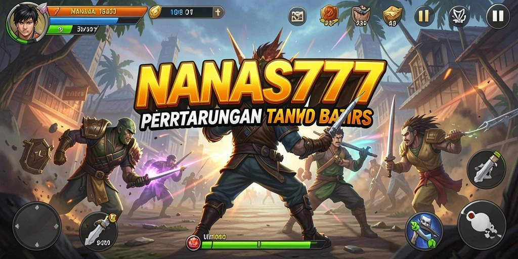Tampilan gameplay NANAS777 yang menegangkan dan seru.