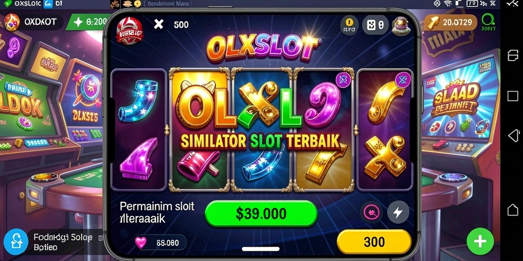Gambaran gameplay OLXSLOT yang seru dan penuh warna.