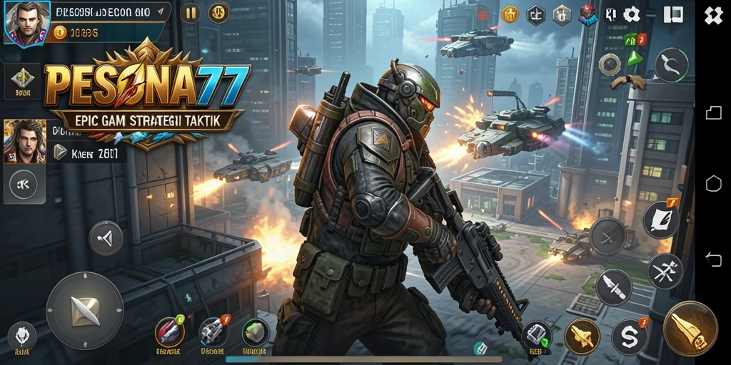 Tampilan menarik dari gameplay <strong>PESONA77</strong> yang penuh strategi dan taktik.