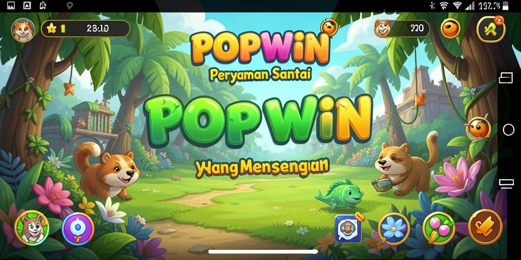 Tangkapan layar gameplay <strong>POPWIN</strong> yang penuh warna dan menarik.