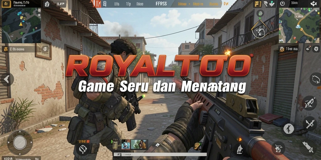 Tampilan gameplay seru dan menegangkan dalam ROYALTOTO.