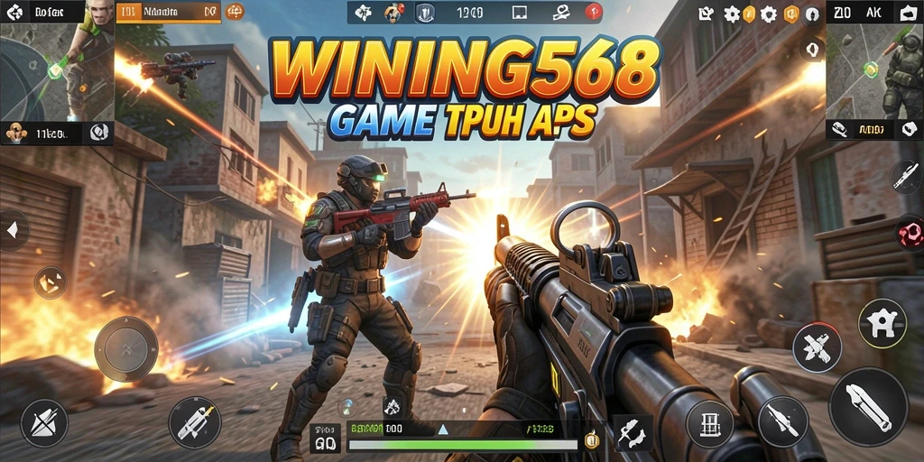Tampilan menegangkan dari gameplay <strong>WINNING568</strong> yang penuh aksi.